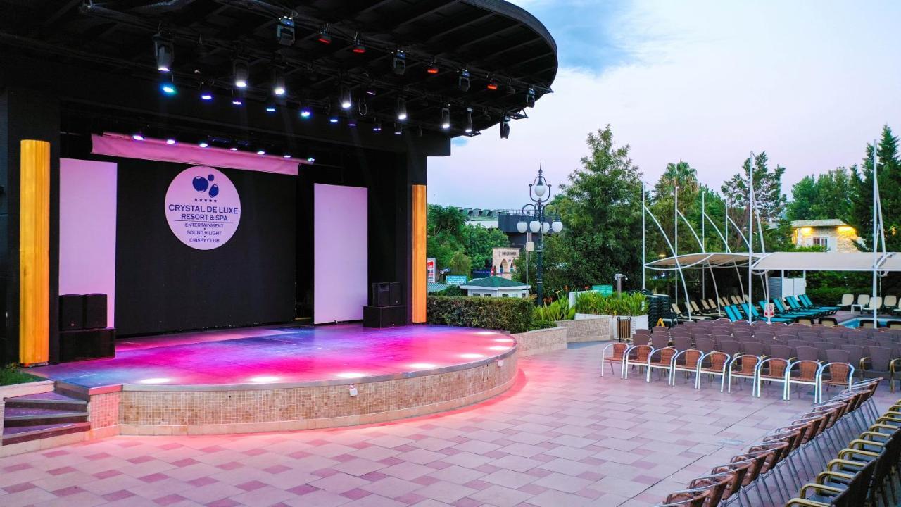 Crystal De Luxe Resort & Spa Kemer Exterior foto